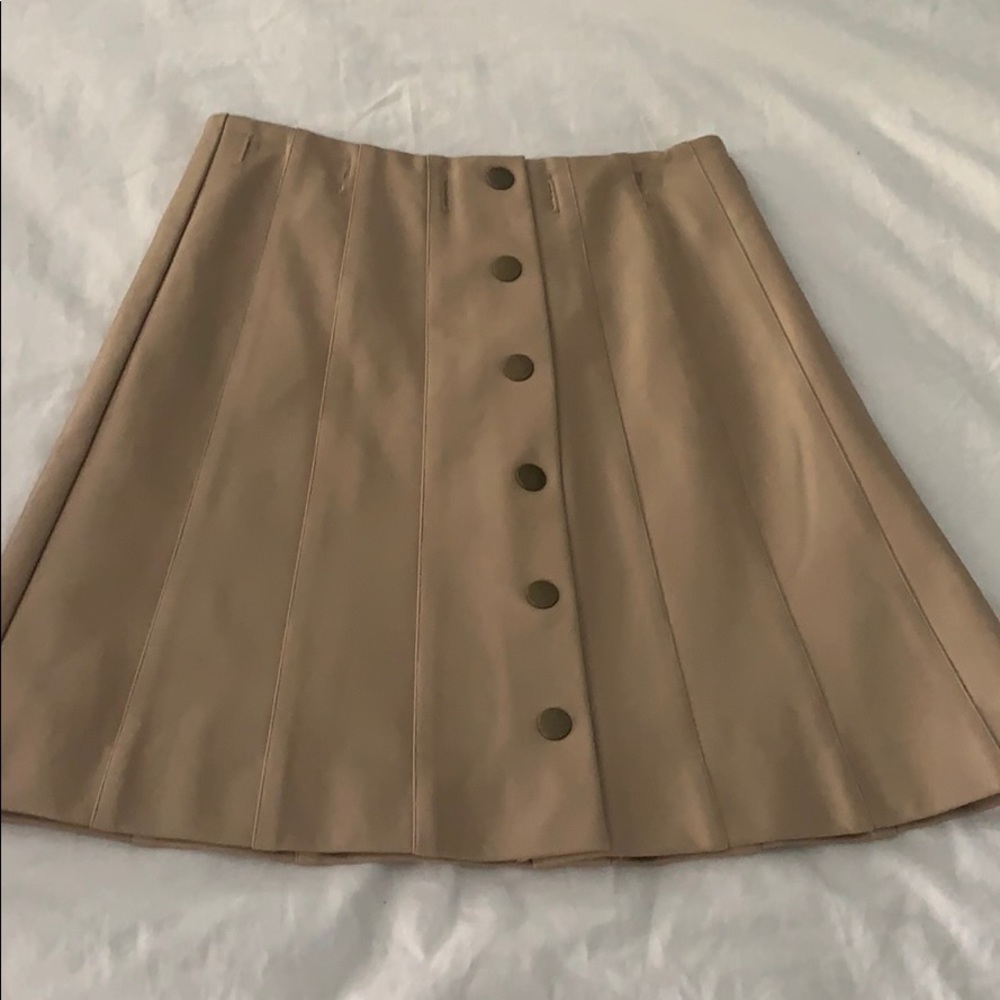 J.O.A LA faux leather skirt